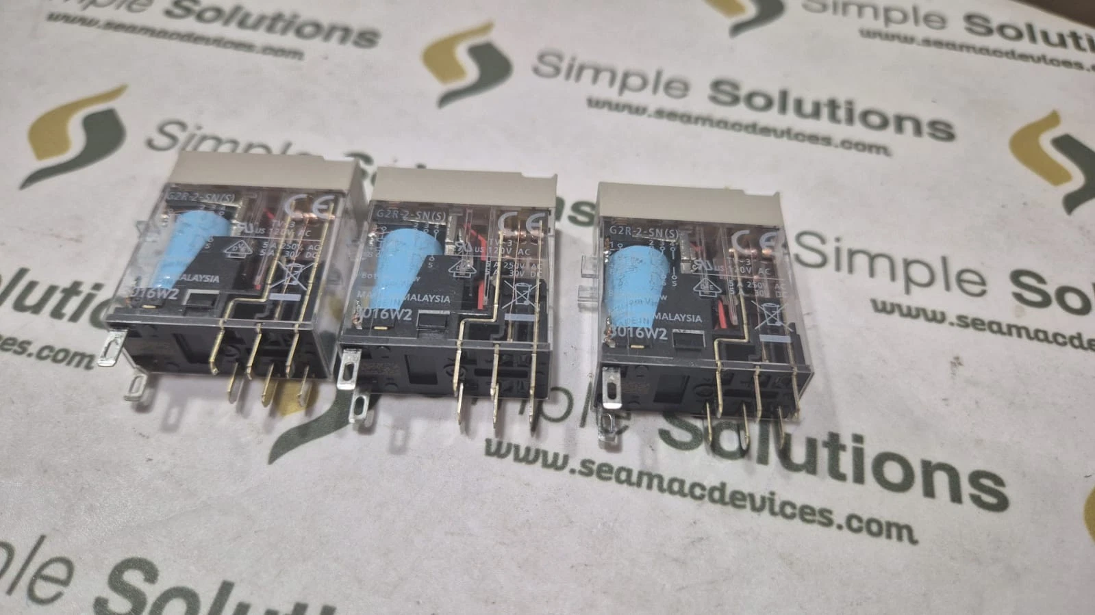 Signal Gui G2R-2-SN-24VDC(S) Omron Power Interface Relay – Seamac Devices